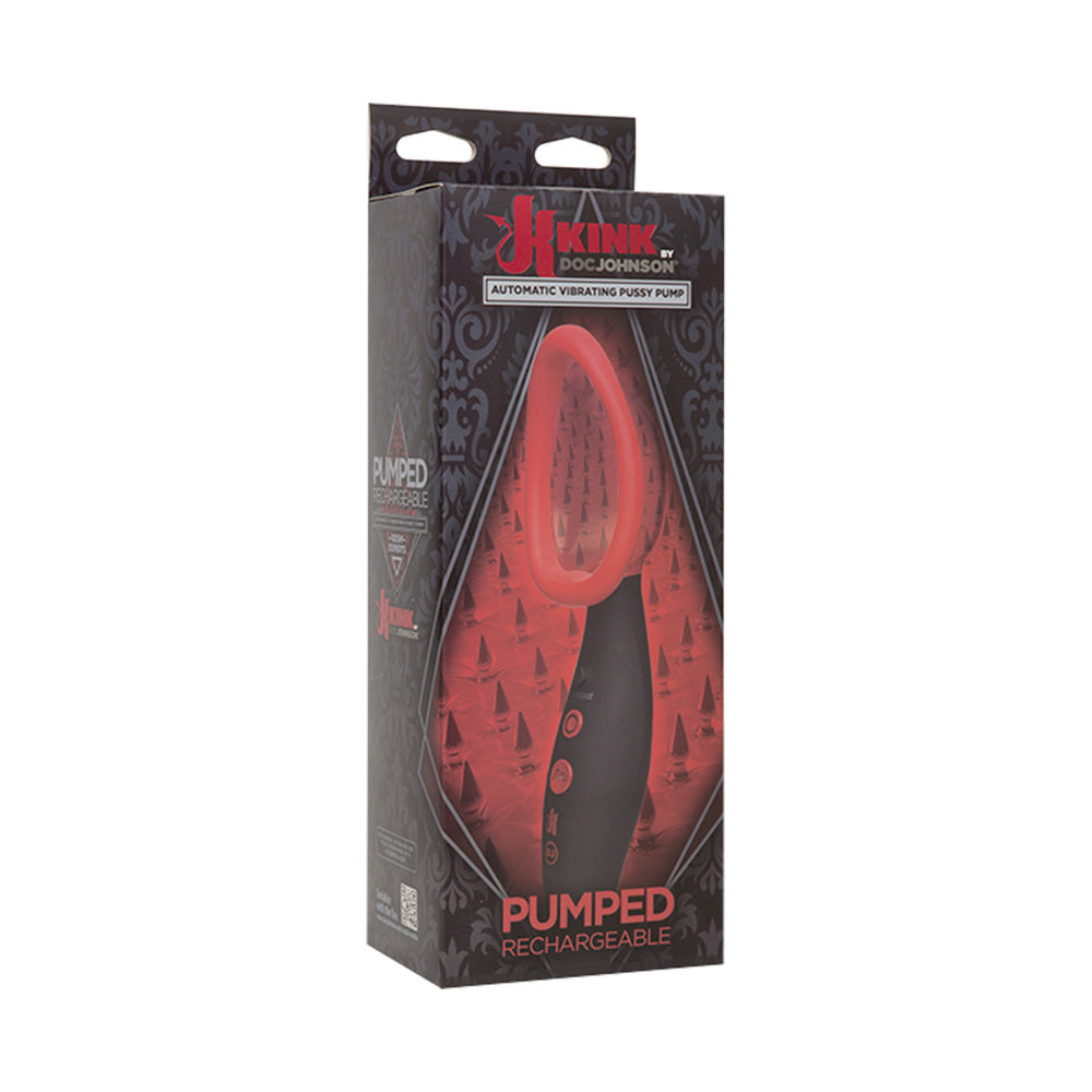 Kink Pumped Rechargeable Automatic Vibrating Pussy Pump - Barons Touch
