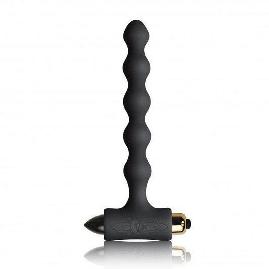 Rocks Off Pearls Petite Sensations Black Butt Plug