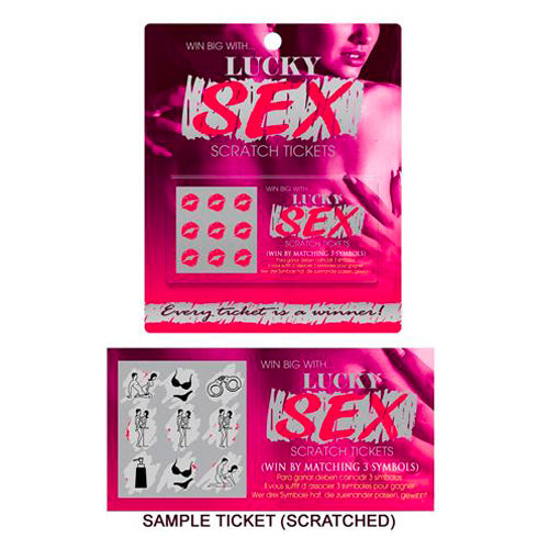 Lucky Sex Scratch Tickets - Barons Touch