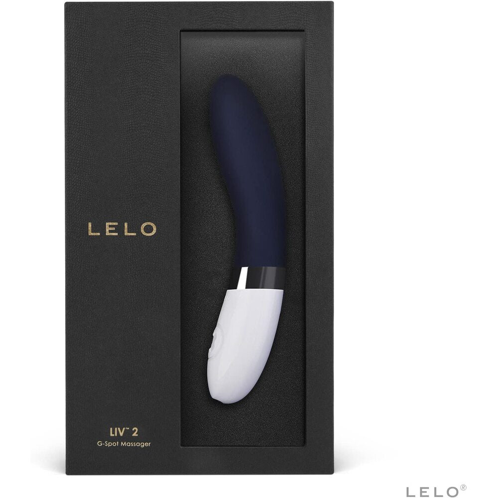 Lelo Liv 2 G Spot Vibrator Blue - Barons Touch