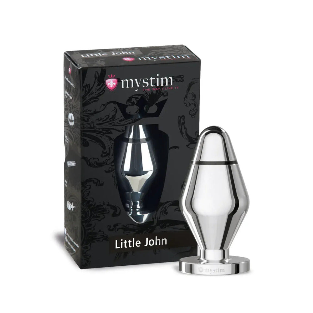 MyStim Little John Small E-Stim Butt Plug - Barons Touch