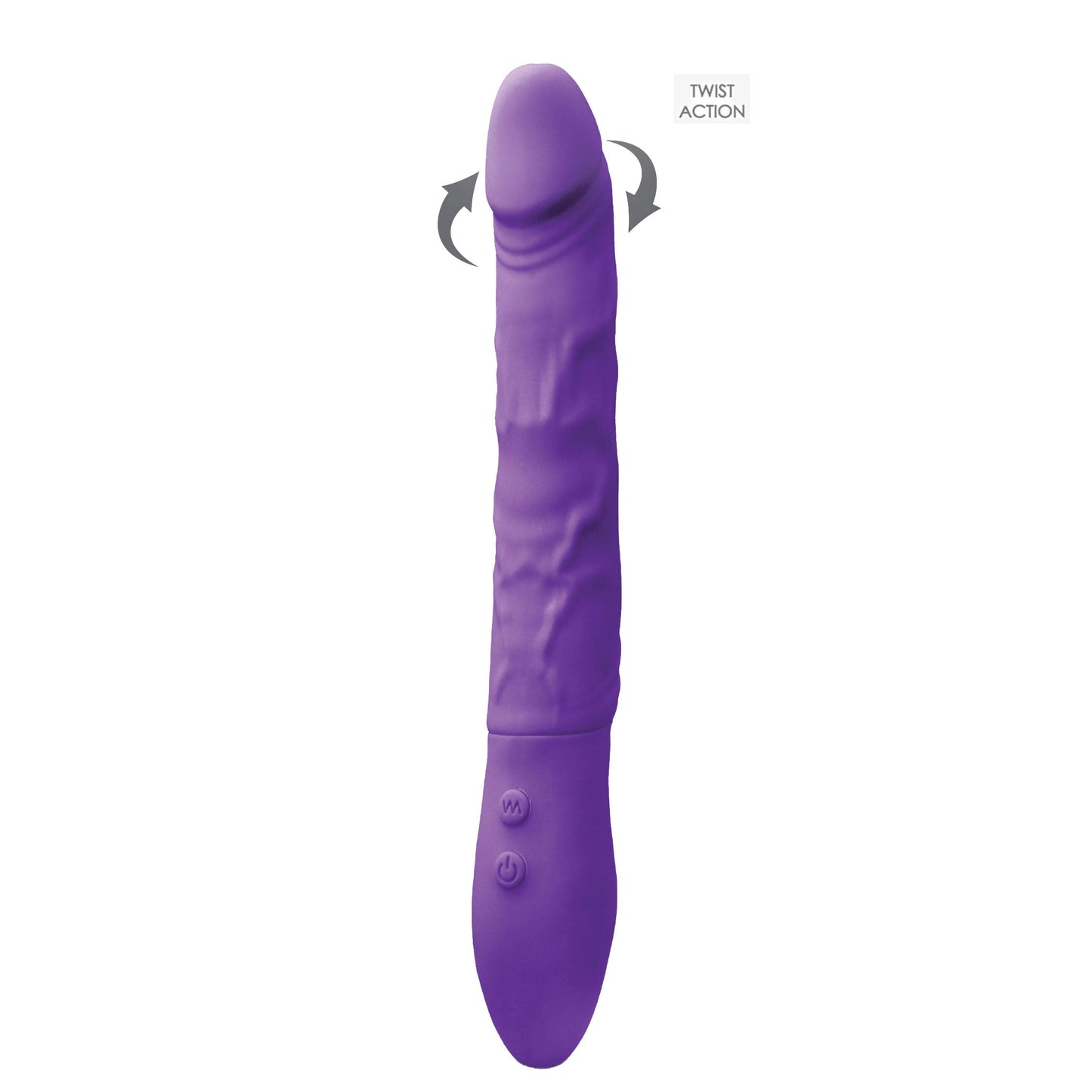 INYA Rechargeable Petite Twister Vibe Purple - Barons Touch
