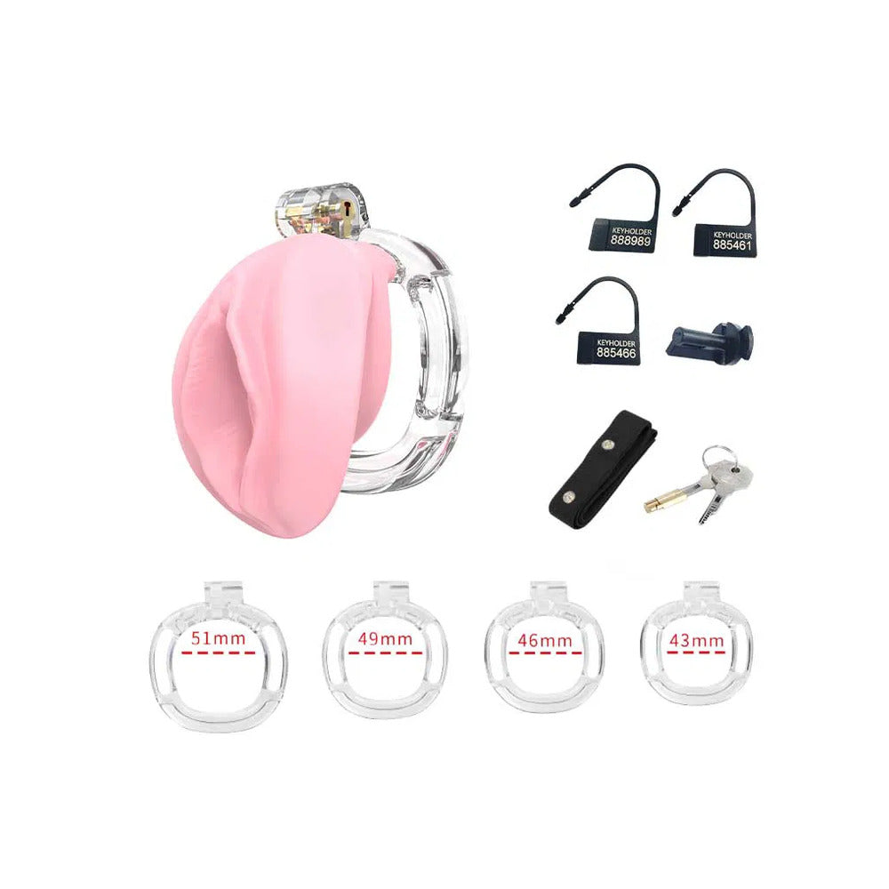 Rimba P-Cage PC10 Penis Cage Pussy Pink