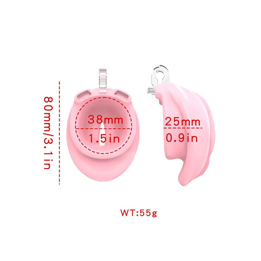 Rimba P-Cage PC10 Penis Cage Pussy Pink