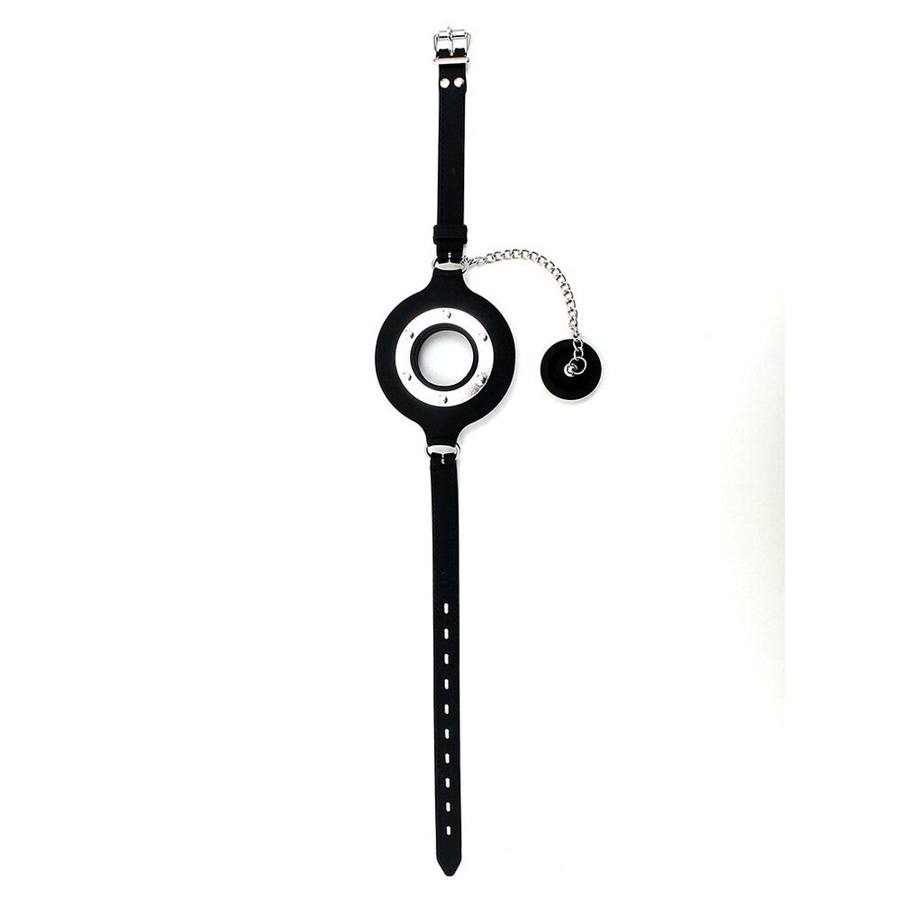 Mouth Gag With Opening And Stopper - Barons Touch