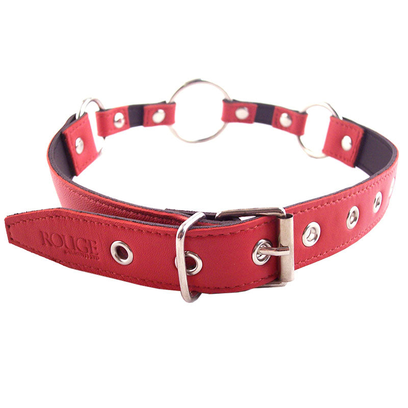 Rouge Garments O Ring Gag Red - Barons Touch