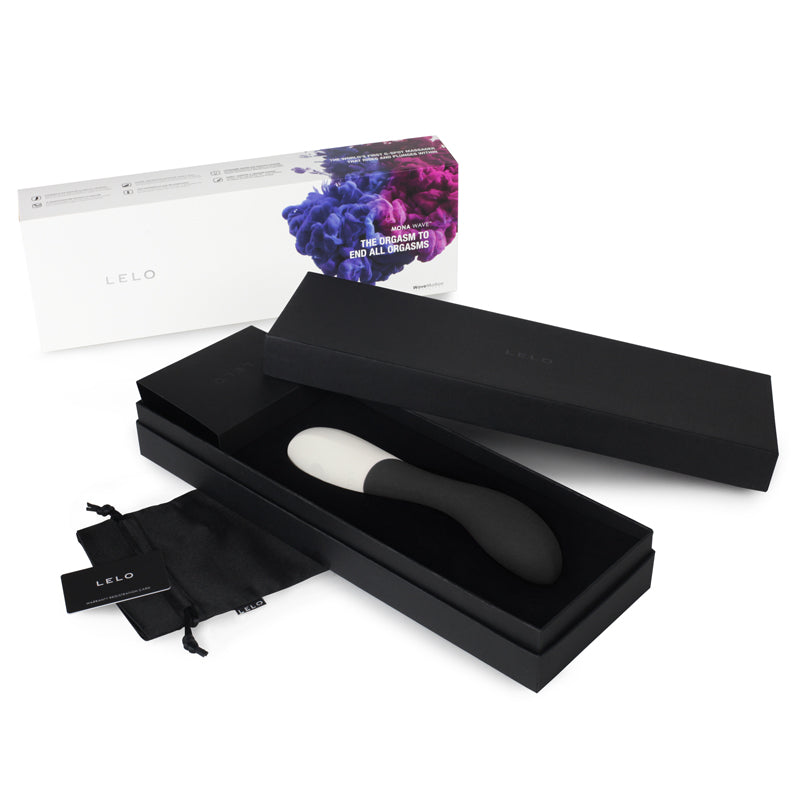Lelo Mona Wave Black Vibrator - Barons Touch