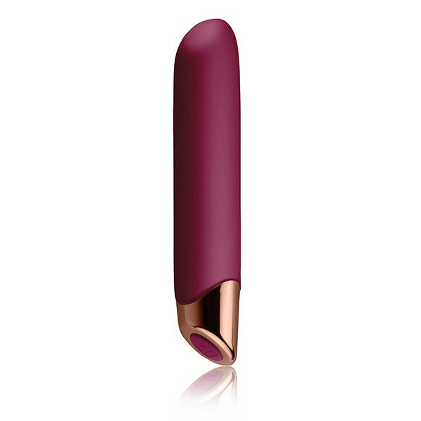 Rocks Off Chaiamo Burgundy Rechargeable Vibrator - Barons Touch
