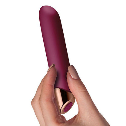 Rocks Off Chaiamo Burgundy Rechargeable Vibrator - Barons Touch