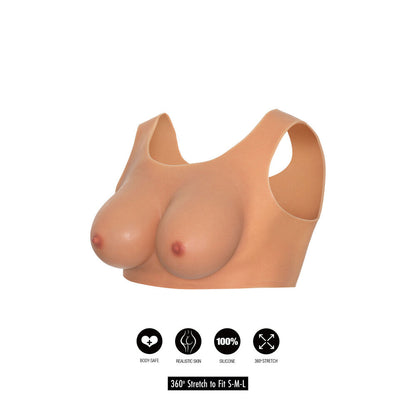 Hidden Desire Alter Ego Crop Top With D-Cup Breasts