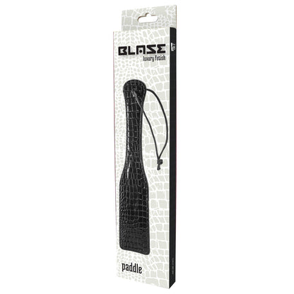 Blaze Luxury Fetish Paddle Black