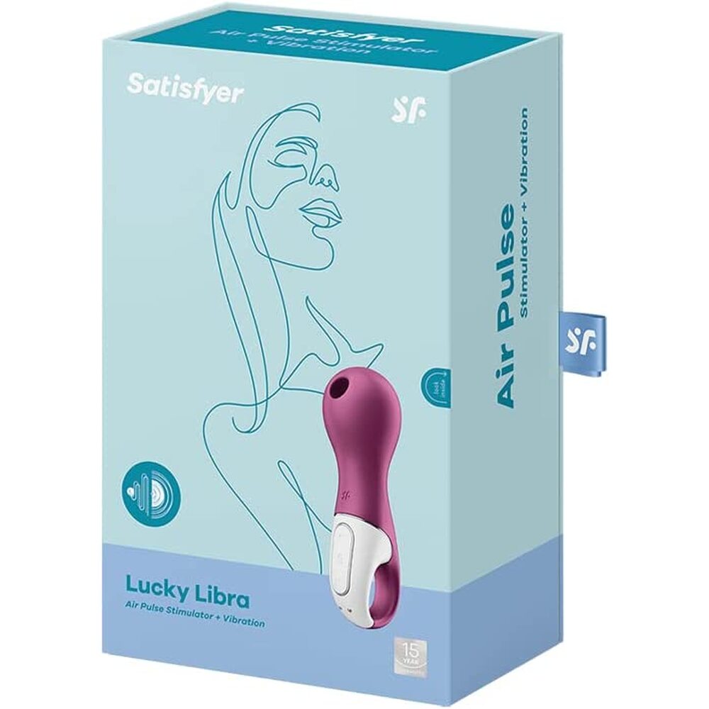 Satisfyer Lucky Libra Air Pulse Stim and Vibe - Barons Touch
