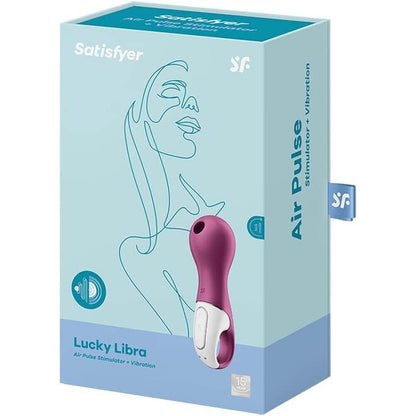 Satisfyer Lucky Libra Air Pulse Stim and Vibe - Barons Touch
