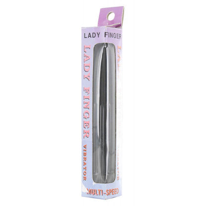 Lady Finger Mini Vibrator Black - Barons Touch