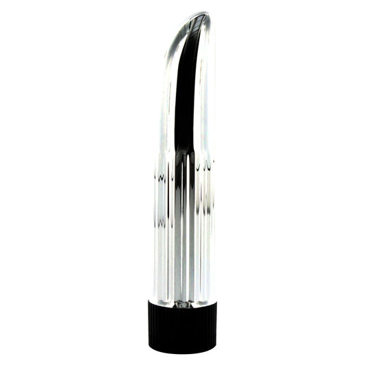 Lady Finger Mini Vibrator Silver - Barons Touch