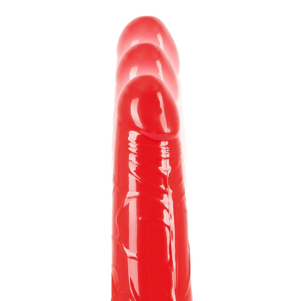 Red Push Standard Vibrator - Barons Touch