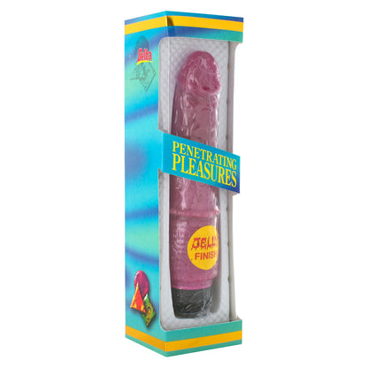Jelly Vibrator Purple - Barons Touch