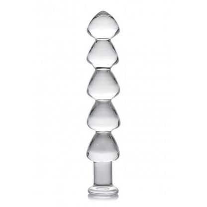 Master Series Drops Anal Links Glass Dildo