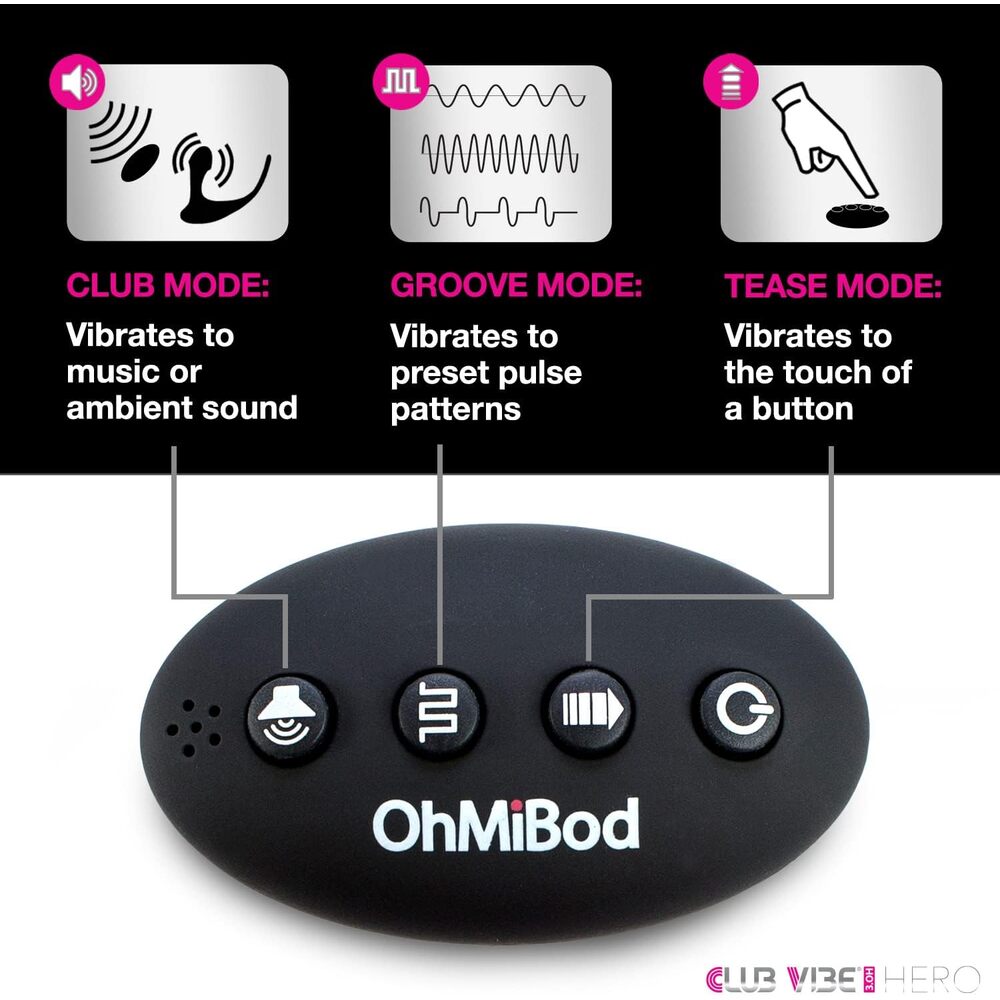 OhMiBod Club Vibe Hero 3.OH - Barons Touch