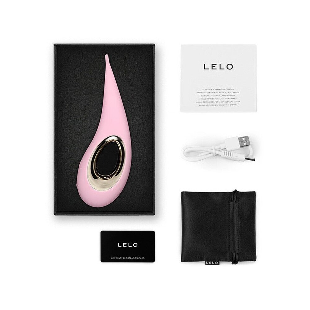 Lelo Dot Elliptical Clitoral Stimulator Pink - Barons Touch