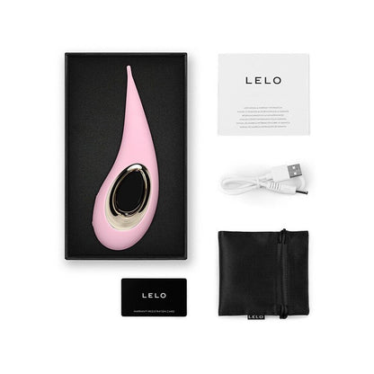 Lelo Dot Elliptical Clitoral Stimulator Pink - Barons Touch
