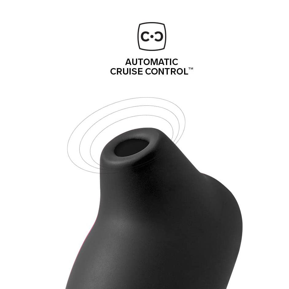 Lelo Sona Cruise Sonic Clitoral Massager Black - Barons Touch