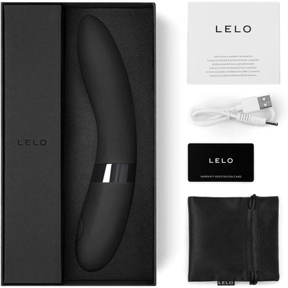 Lelo Elise 2 Dual Powered G Spot Vibrator Black - Barons Touch