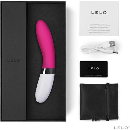 Lelo Liv 2 G Spot Vibrator Cerise - Barons Touch