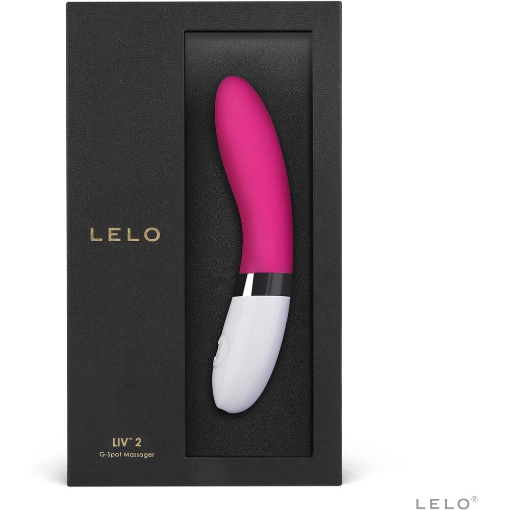 Lelo Liv 2 G Spot Vibrator Cerise - Barons Touch