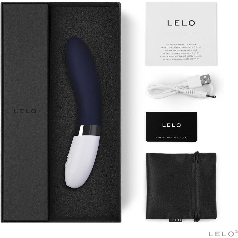Lelo Liv 2 G Spot Vibrator Blue - Barons Touch