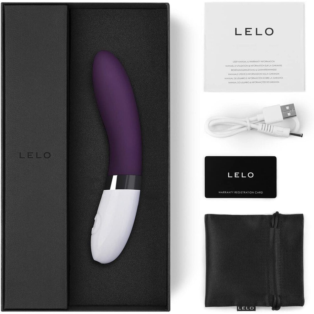 Lelo Liv 2 G Spot Vibrator Plum - Barons Touch