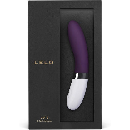 Lelo Liv 2 G Spot Vibrator Plum - Barons Touch