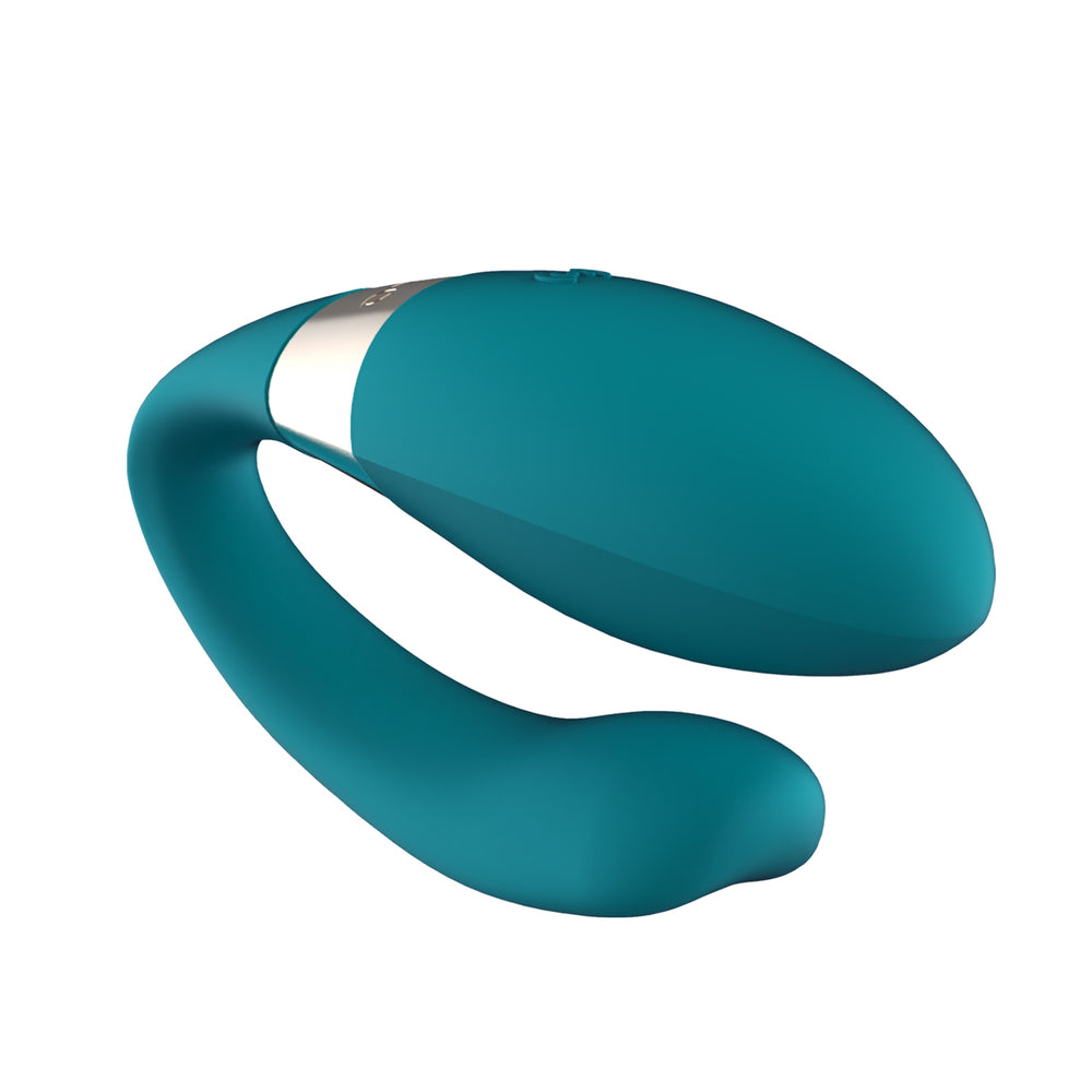 Lelo Tiani Duo Couples Massager Ocean Blue - Barons Touch