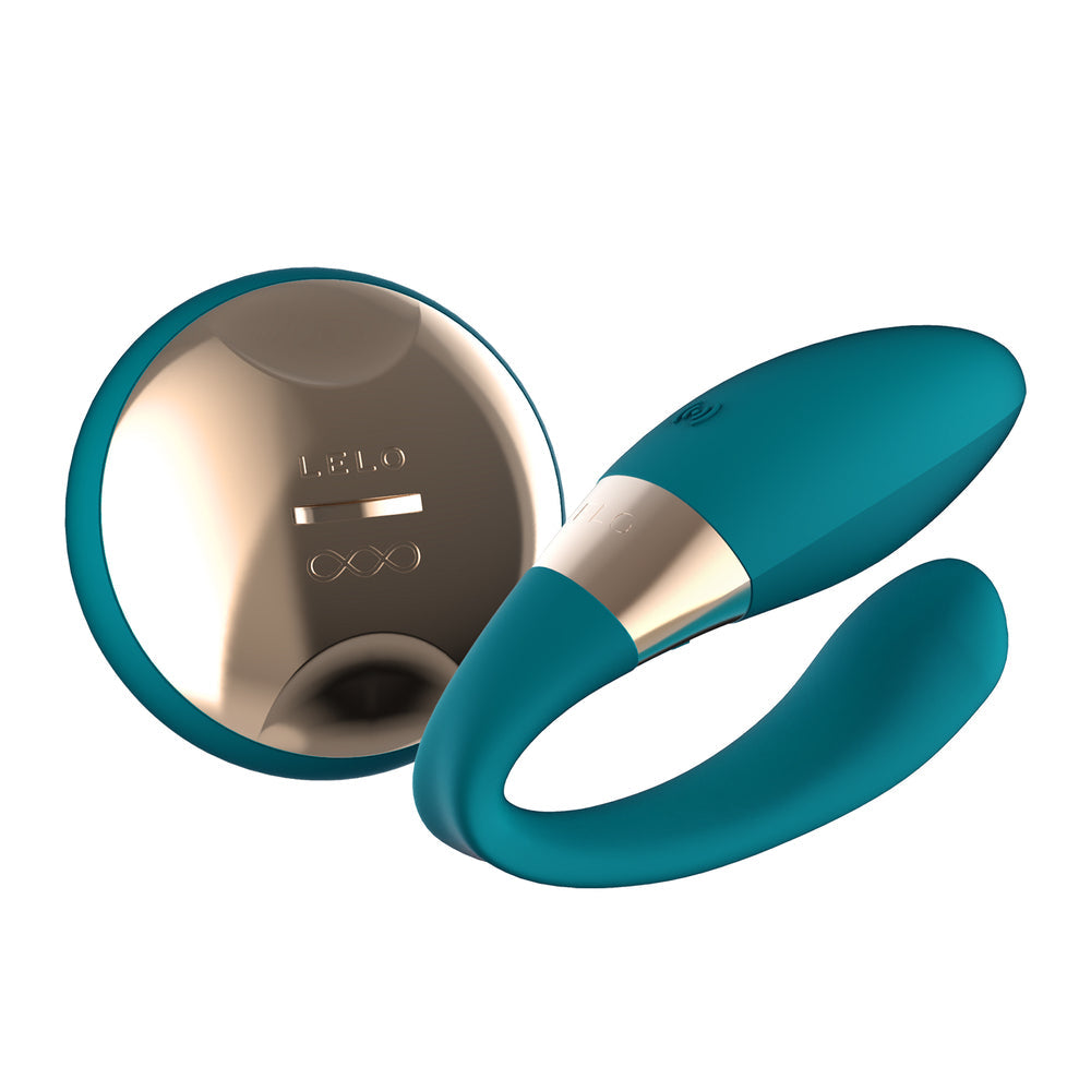 Lelo Tiani Duo Couples Massager Ocean Blue - Barons Touch