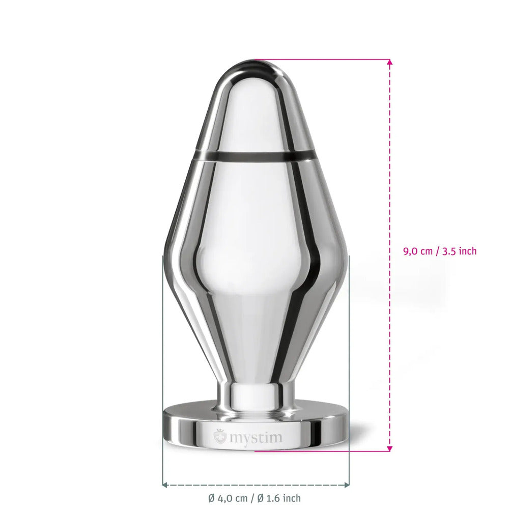 MyStim Little John Small E-Stim Butt Plug - Barons Touch