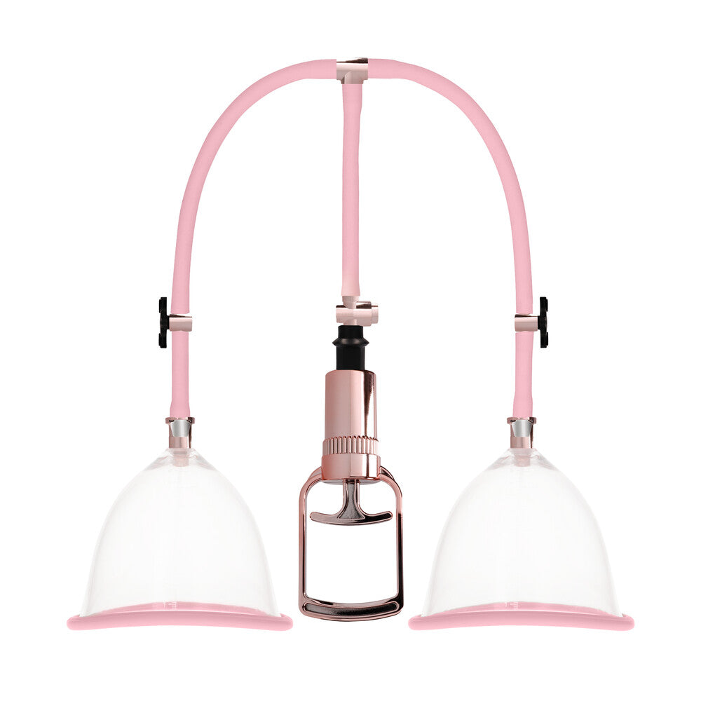 Pumped Breast Pump Medium Rose Gold - Barons Touch