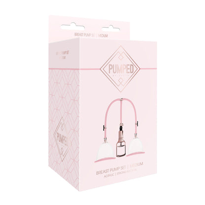 Pumped Breast Pump Medium Rose Gold - Barons Touch