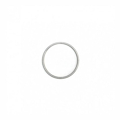 Stainless Steel Solid 0.5cm Wide 30mm Cock Ring