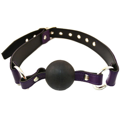 Rouge Garments Ball Gag Purple - Barons Touch