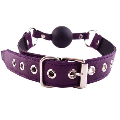 Rouge Garments Ball Gag Purple - Barons Touch