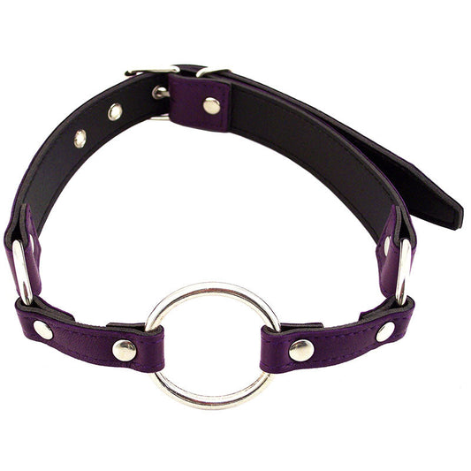 Rouge Garments O Ring Gag Purple - Barons Touch
