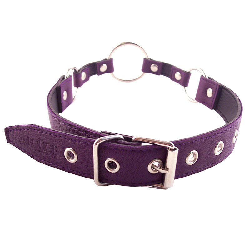 Rouge Garments O Ring Gag Purple - Barons Touch