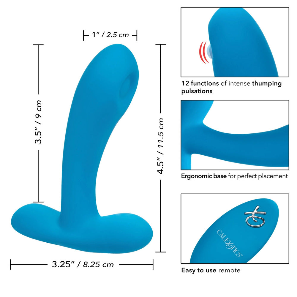 Remote Controlled Pulsing Pleaser Vibrator - Barons Touch