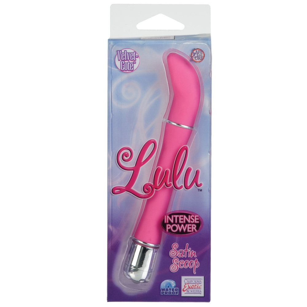 Lulu Satin Scoop Mini Vibrator - Barons Touch