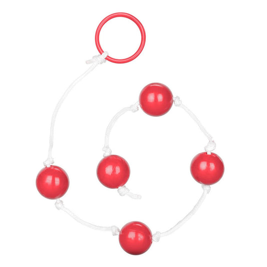 Medium Pleasure Anal Beads Assorted Colours - Barons Touch