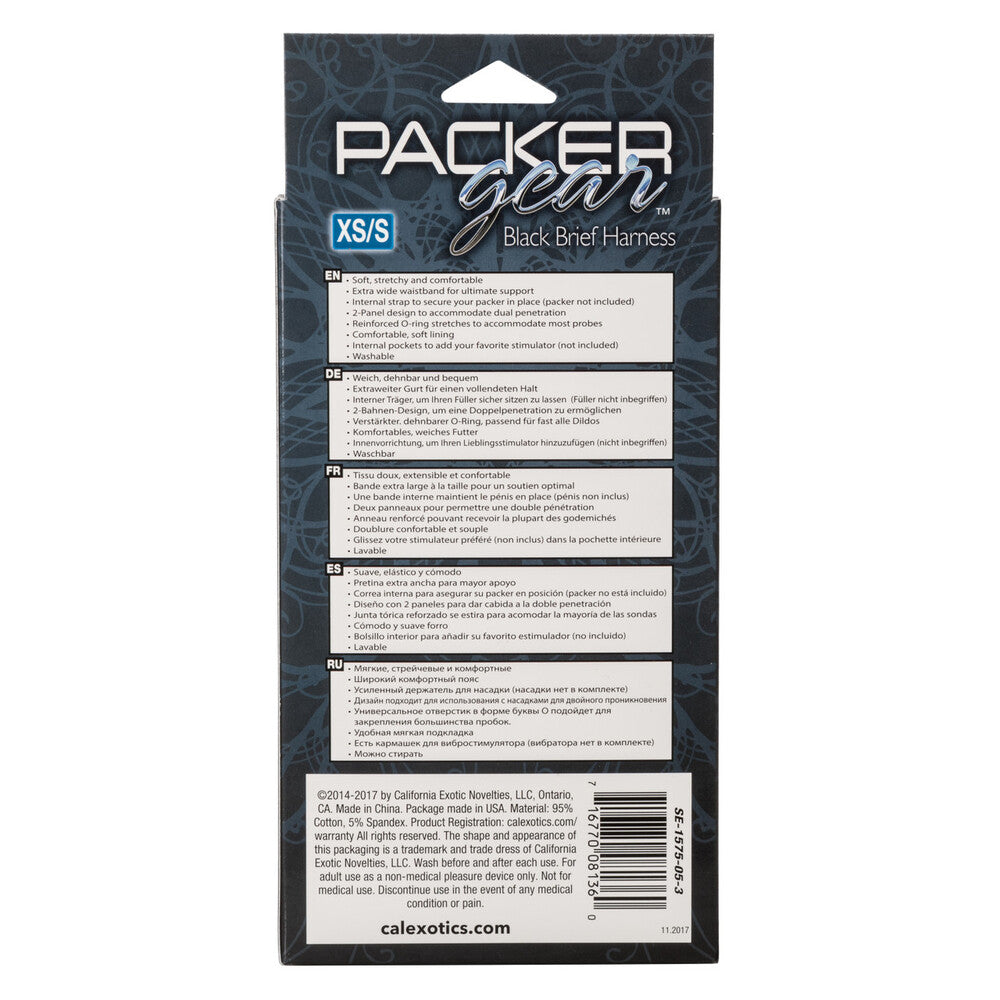 Packer Gear Brief Harness Large to Xtra Large