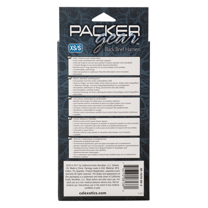 Packer Gear Brief Harness Large to Xtra Large