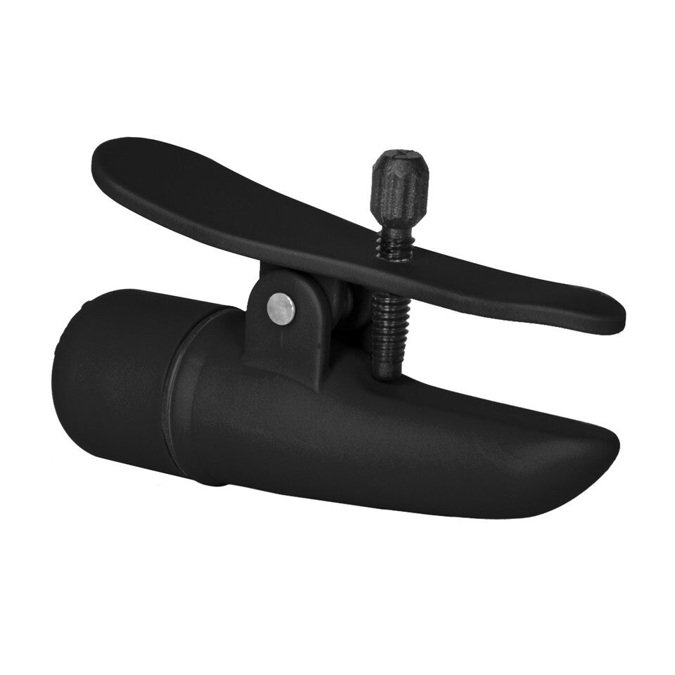 Nipplettes Vibrating Black Nipple Clamps - Barons Touch