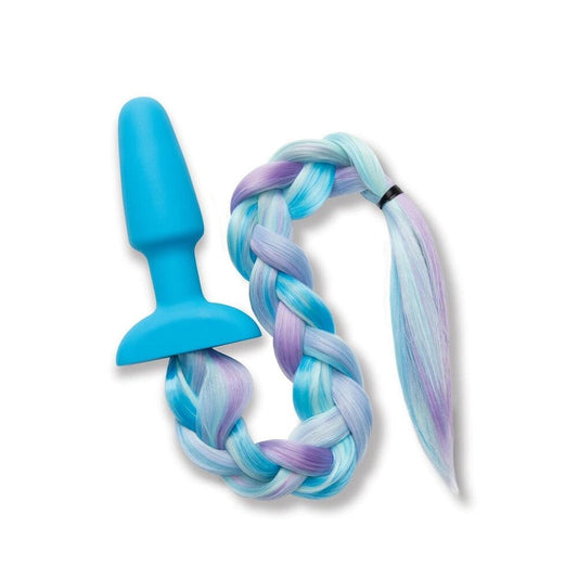 Furry Tales Silicone Unicorn Tail Butt Plug - Barons Touch