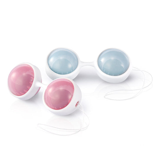 Lelo Luna Mini Beads Pink And Blue - Barons Touch